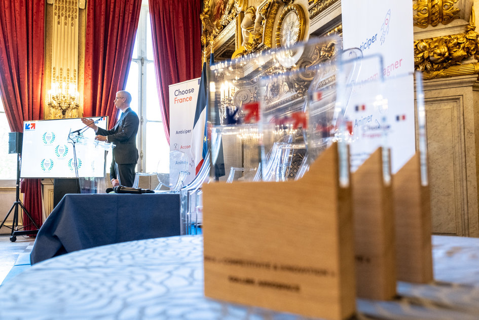 Premios Choose France 2020 - Franck Riester, Ministro delegado de Comercio Exterior y Atractivo - JPEG
